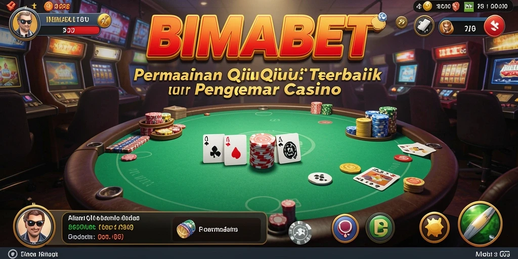 Tampilan gameplay QiuQiu yang menegangkan di BIMABET.