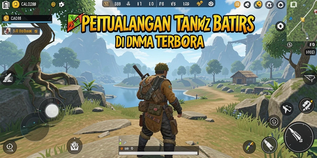 Tampilan gameplay yang menakjubkan di dunia Open World CALO288.