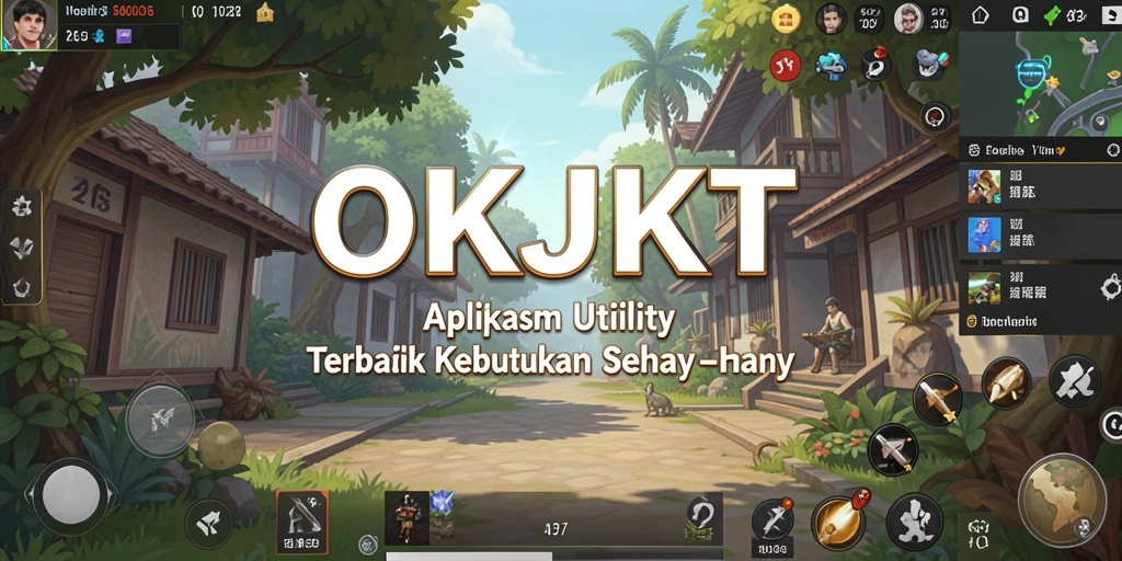 Tampilan antarmuka OKJKT yang sederhana dan fungsional.