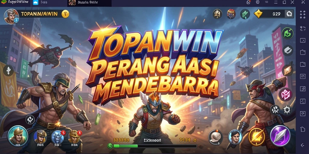 Tampilan gameplay seru dari TOPANWIN dengan aksi mendebarkan.