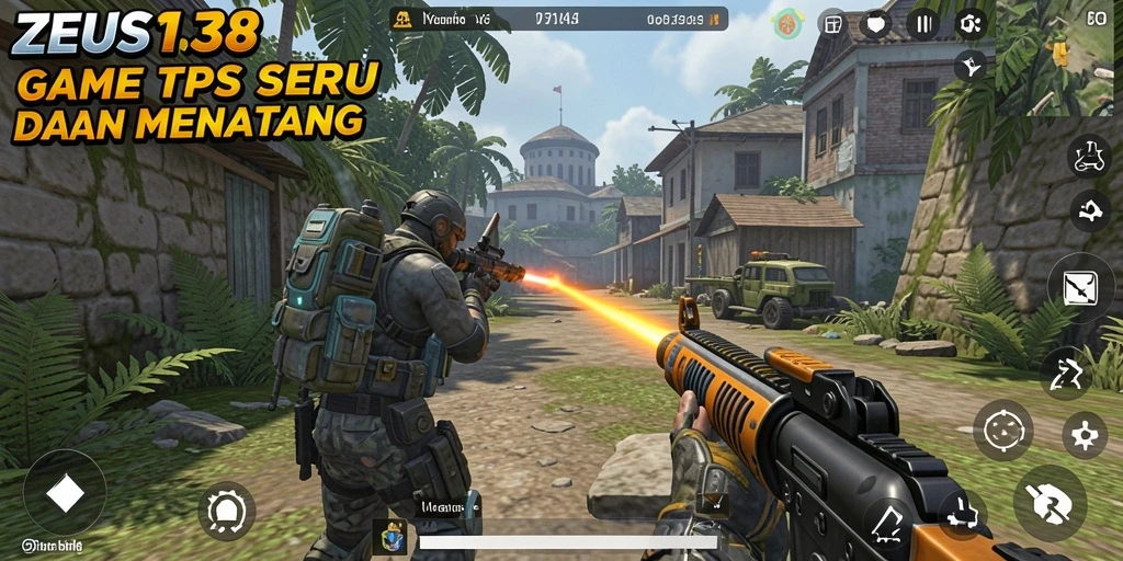 Tampilan gameplay ZEUS138 yang penuh aksi dan strategi.